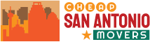 Cheap San Antonio Movers logo